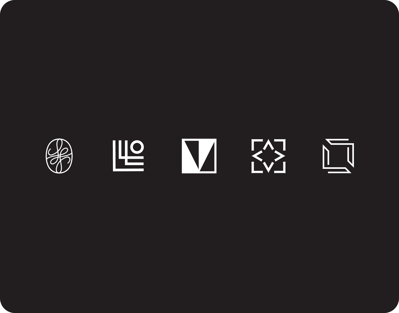 A dark toolbar of interface icons for settings, measurement, branding and layout